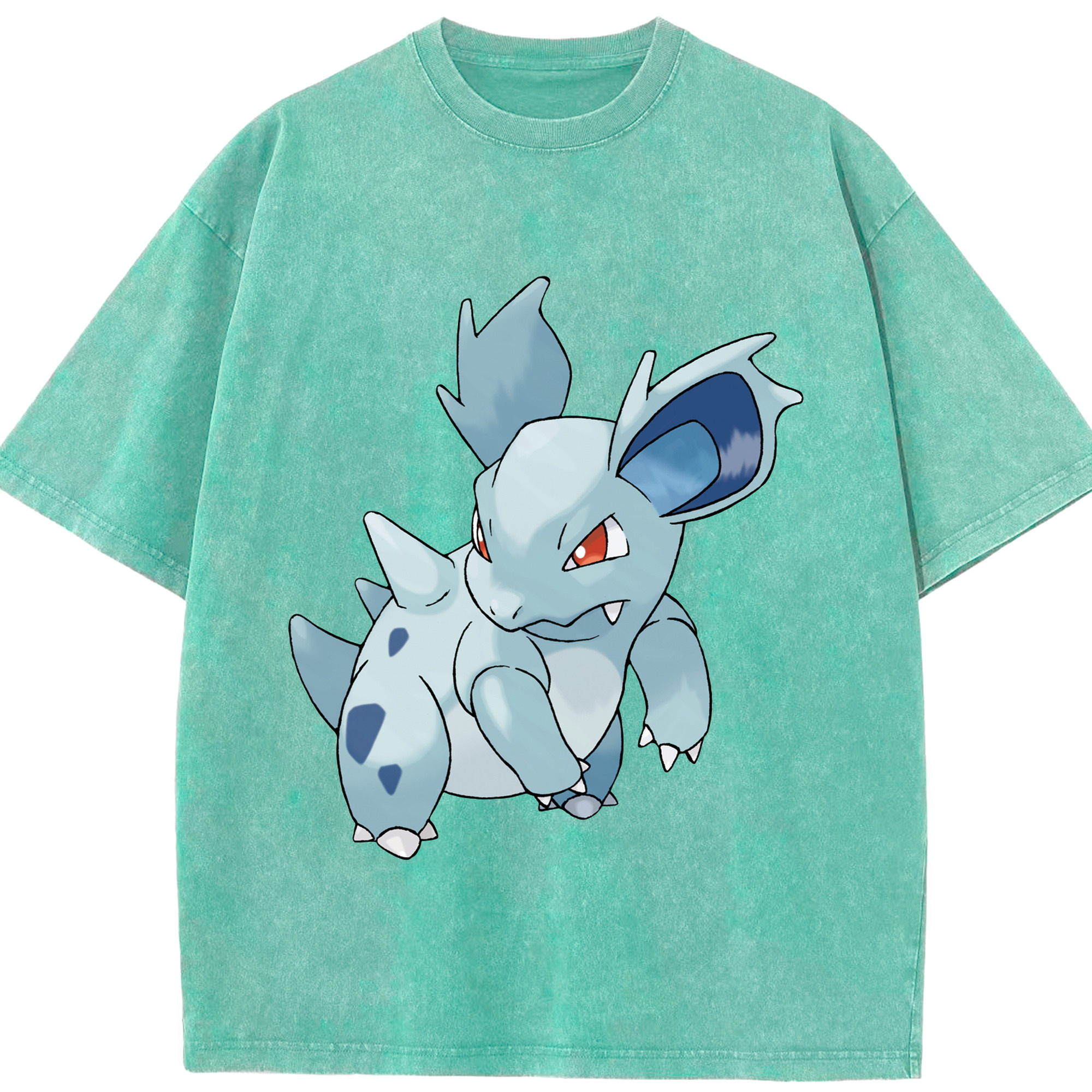 （画像用） ポケットモンスター Pokémon 綿100% ヴィンテージ風 半袖Tシャツ（フロントプリント）
